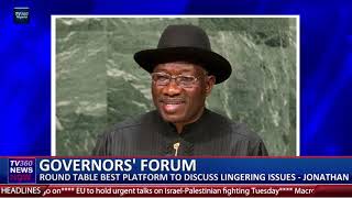 Asaba Accord Ex-President Goodluck Jonathan says round table discussion solution to lingering issues