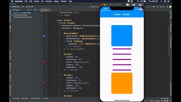 Divider in Flutter