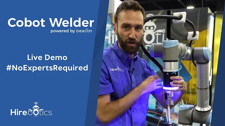 Live Demo of the Cobot Welder | So Easy, No Experts Required!