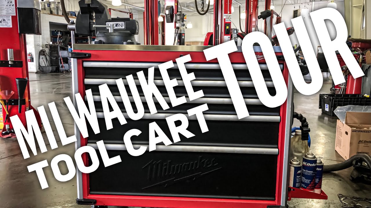 Milwaukee Tool Cart Tour YouTube