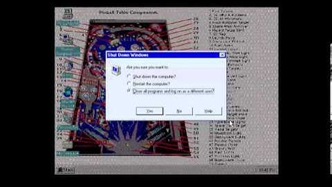 Microsoft Windows NT Workstation Version 4.0 Build 1381 SP1a VGA Mode Logon/Logoff (1996, No Sounds)