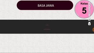 Bahasa Jawa (Tembung Entar)