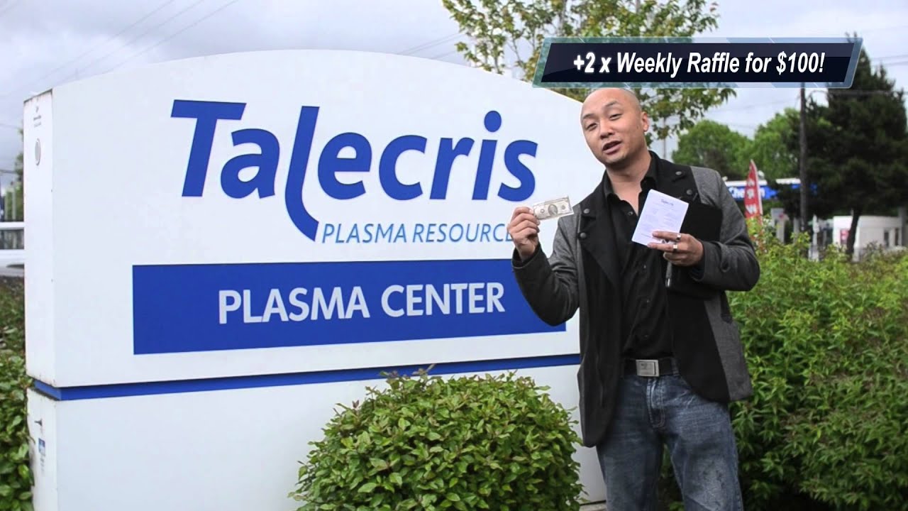 Talecris Plasma Donation Gives Money Too! - YouTube
