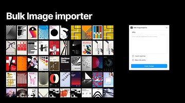 Bulk Image Importer | Figma Plugin | Demo