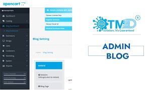 Opencart Advance Blog Module