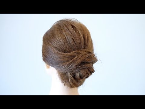 巻かないで作れるアップスタイルアレンジ Easy Updo Hairstyle Hair Works Sol Youtube