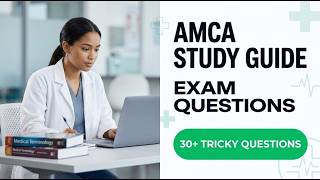 2026 AMCA Certification Study Guide Exact Exam Questions To Pass Fast
