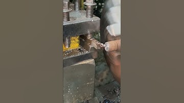 Hard shaft cutting process in lathe machine in #machinist #cncworkshop #lathemachine #youtubeshorts
