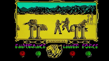 Way Of The Tiger On ZX Spectrum