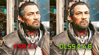 FSR 2.1 vs DLSS 2.4.6