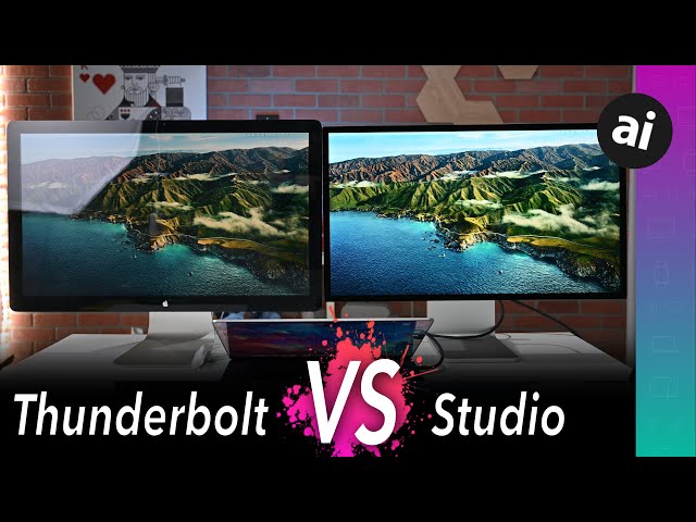 Apple Studio Display VS Thunderbolt Display! - YouTube