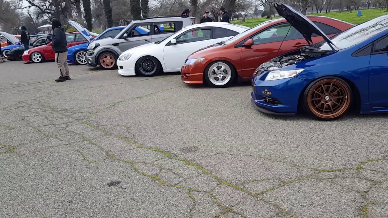 NVUS CAR MEET IN VISALIA - YouTube