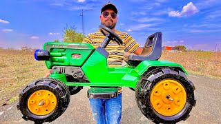 The Real Rc Tractor John Deere 5210 4WD Full Automatic Staring Drive | Die cast Model Unboxing |