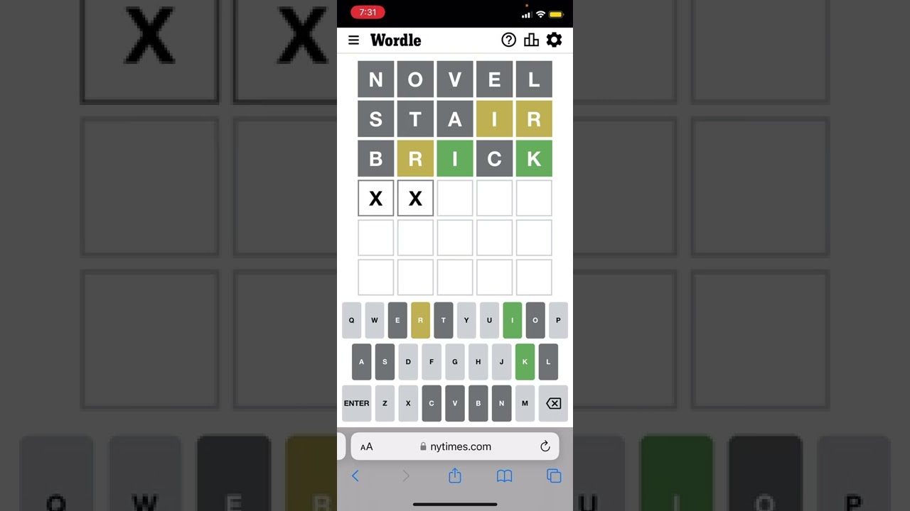 I Solved Wordle Under 1 Minute! #shorts  YouTube