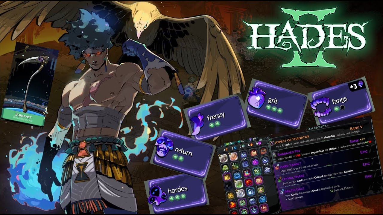 🦅 Prometheus Max Speed Max Health 💀 High Heat 😈 Hades 2 Olympic