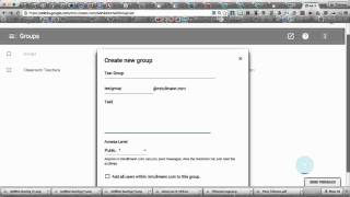 How to create groups in the Admin Console for Google Apps for Education