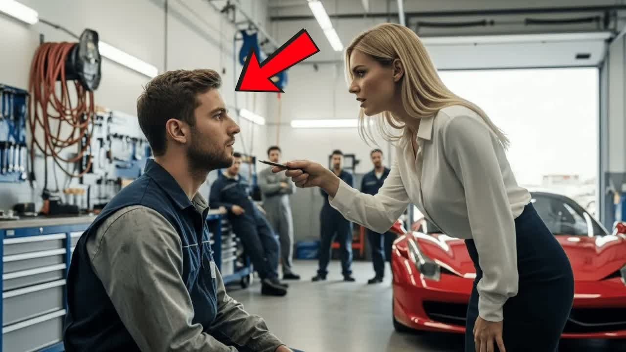 ＂Guardami Ancora E Sei Licenziato!＂ Gridò La Milionaria Al Meccanico Povero    Poi Rimase Muta