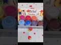 ✨Rainbow Dreams – Vibrant Artist Colour Collection | Diy Rainbow Poster Colours 🌈💖 #art #shorts #diy