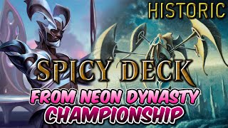 Spicy Azorius Artifact From Neon Dynasty Championship | Historic BO1 Ranked | MTG Arena