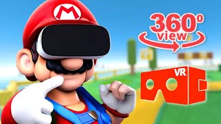 360° Video | Exploring the World of Super Mario Bros Movie in 360 VR