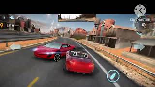 Car racing 3d - Ramp car racing -  Android gameplay - Car x highway racing game - लाल गाड़ी वाला गेम screenshot 5