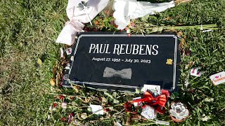 Celebrity Paul Reubens Grave Pee Wee Herman Actor Comedian Hollywood Forever Cemetery LA CA USA Oct 1, 2024 Net Worth