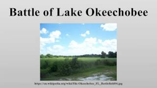 Battle of Lake Okeechobee