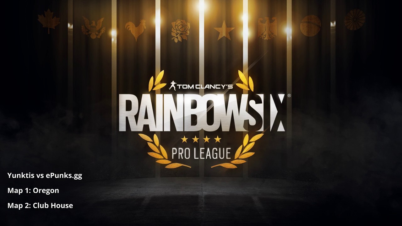 ESL Rainbow 6 Siege Proleague EU (PC) Playday #6 Yunktis vs ePunks