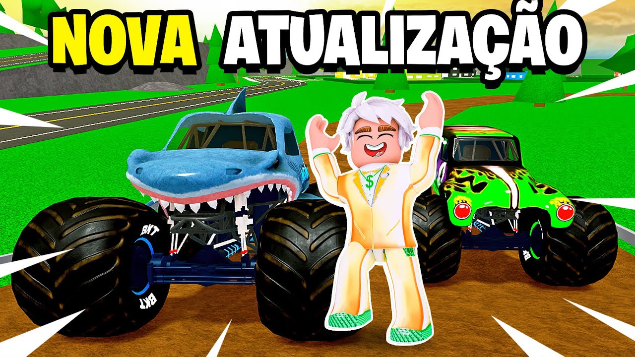 NOVA ATUALIZAÇÃO MONSTER TRUCKS JAM NO Car Dealership Tycoon! NOVOS