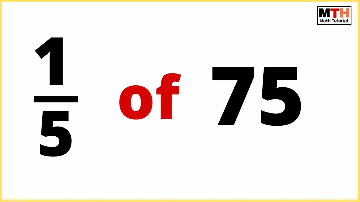 1/5 of 75 is equal to | One-fifth of 75