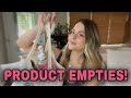 PRODUCT EMPTIES! BEAUTY &amp; WELLNESS