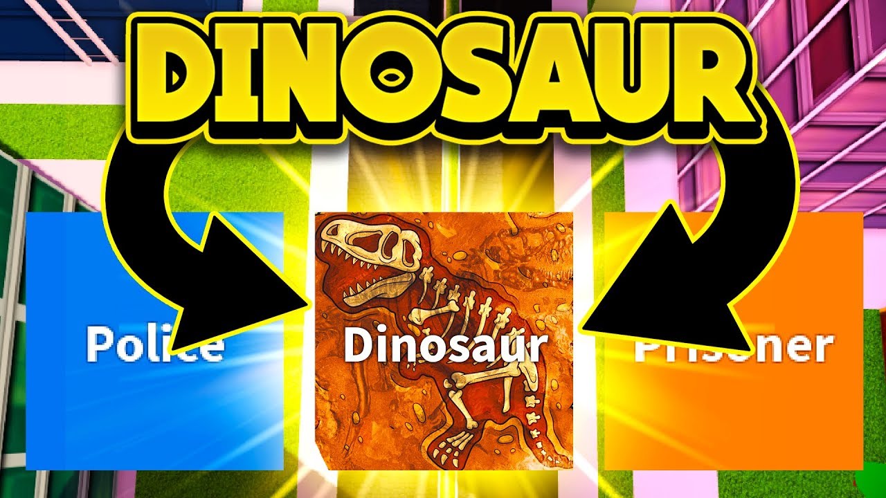 Playing Jailbreak As A Dinosaur Roblox Jailbreak Youtube - playing jailbreak as a dinosaur roblox jailbreak