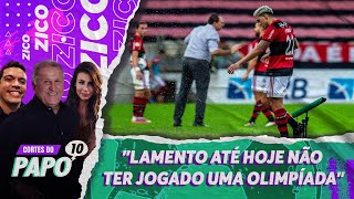 Zico fala sobre a situação do Pedro no Flamengo | CORTES DO PAPO 10
