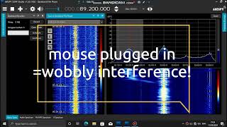 mouse interfers with SDR