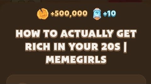 How To Actually Get Rich In Your 20s MemeFi🪙🤑  || MemeFi Video Code 🤑