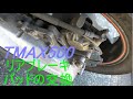 TMAX　リアブレーキパッドの交換