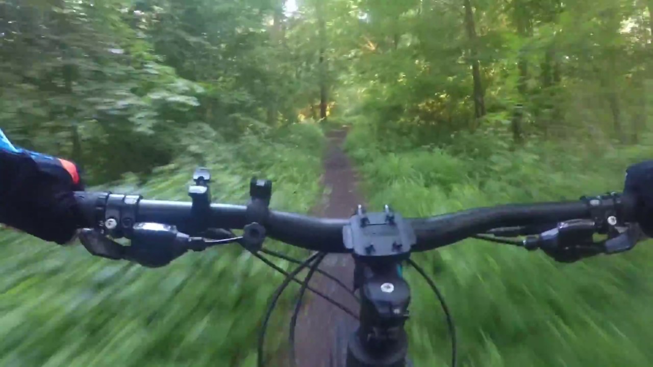 MTB im Ville-Seenkette