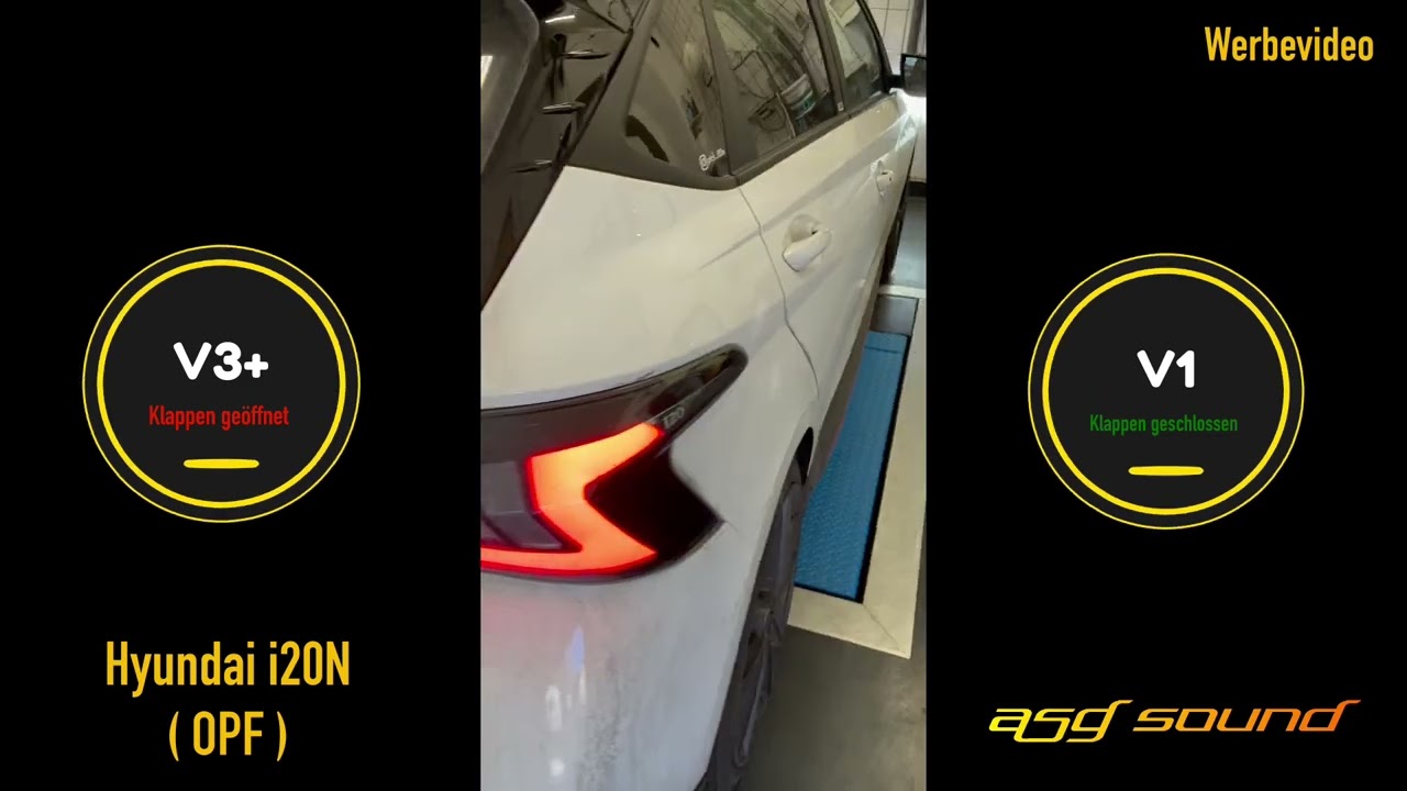 Hyundai i20N | V1/V3+ | ASG Sound | Sportauspuff