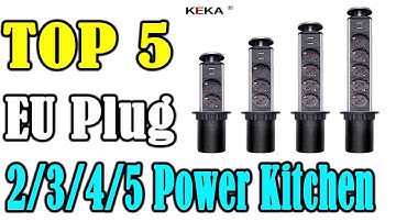 Top 5 Best EU Plug 2345 power Kitchen Table Electrical Socket In 2020