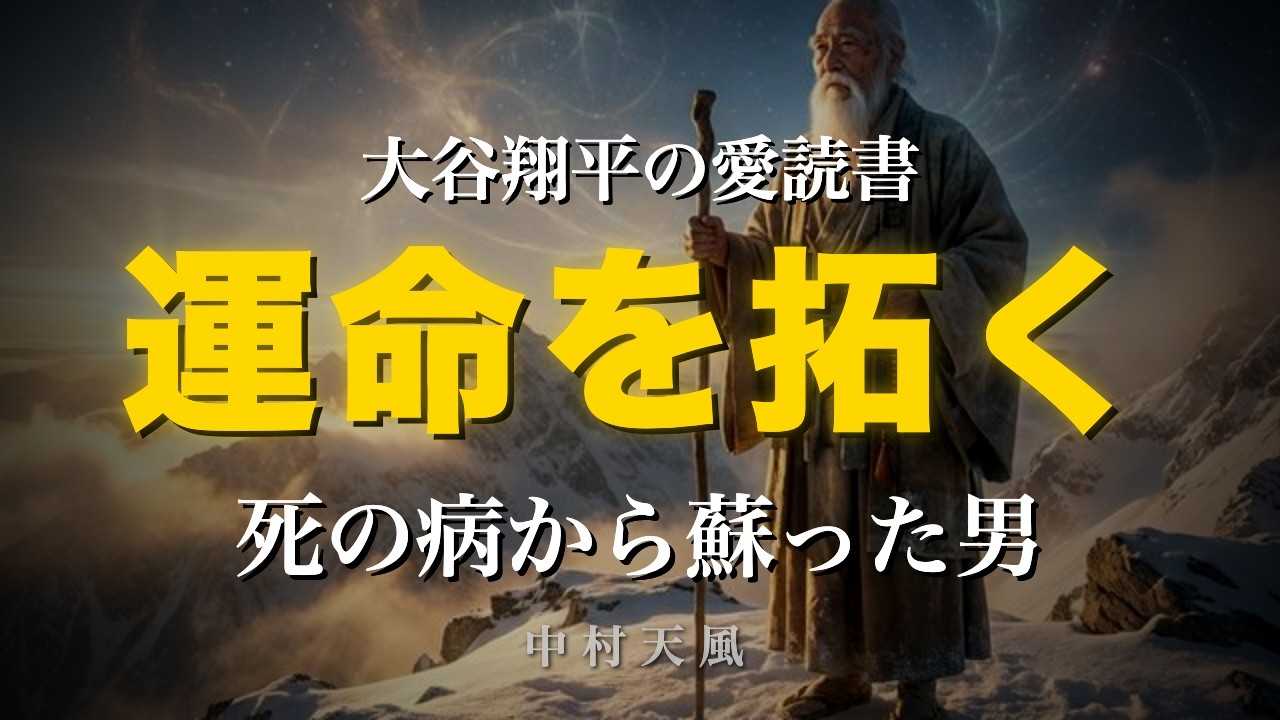 【完全版】大谷翔平の愛読書『運命を拓く』の著者・中村天風。その壮絶すぎる人生と最強の教え「心身統一法」【偉人伝】