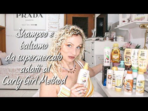 Curly Girl Method Al Supermercato Shampoo E Balsamo Adatti Youtube