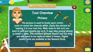 Android video game virtual town. How to play virtual town. screenshot 1