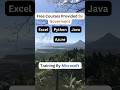 Free Technical Courses Training by Microsoft #shorts #trending