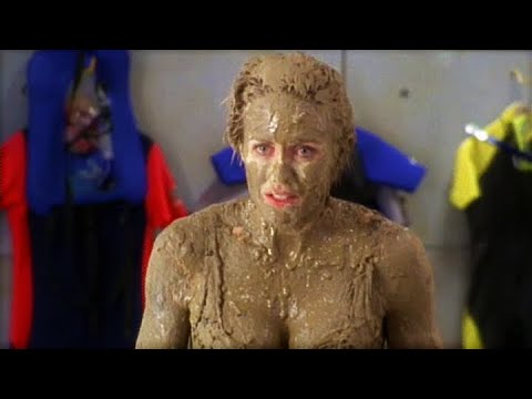 Kim Oja Mud Wrestling