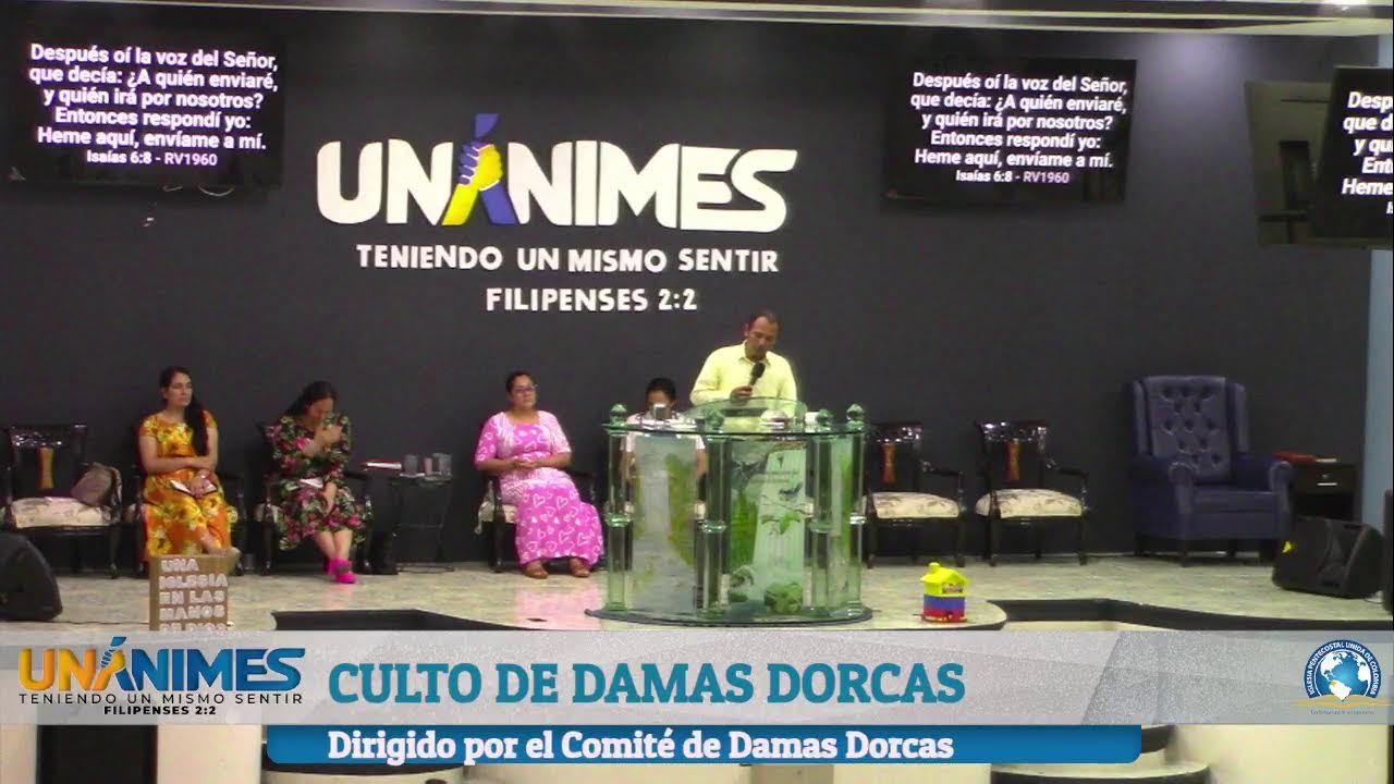 BIENVENIDOS AL CULTO DE DAMAS DORCAS - YouTube