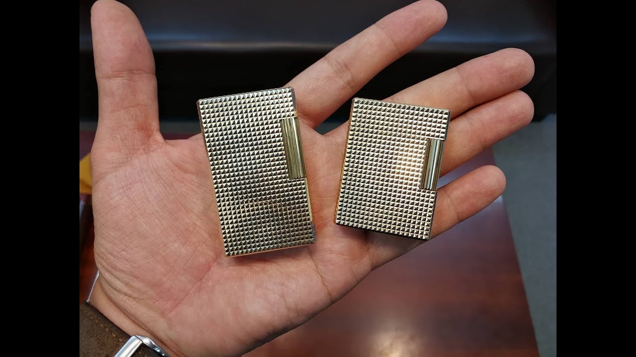 So sánh Bật lửa St. Dupont form cao & form lùn