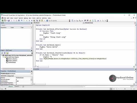 VBA Excel | Bài 11.2