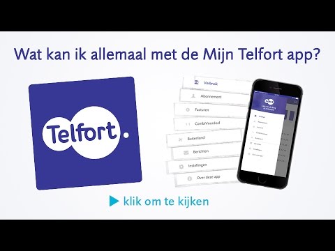 Mijn Telfort app is vernieuwd