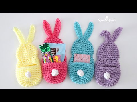 Bunny Mummy: Crochet Bowl Tutorial