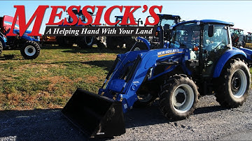 New Holland T4.75 Powerstar Product Review and walk around | Messick